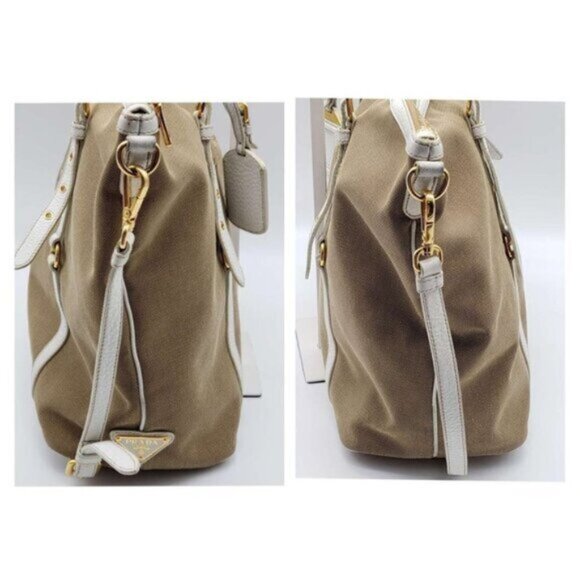 Prada Jacquard Logo Shoulder Bag 480-052223 - Picture 4 of 16